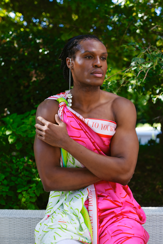 Scarf Silk - Bliss Pink