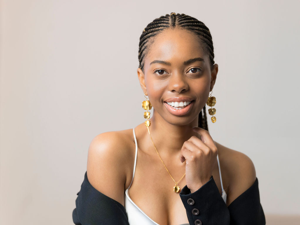 Limited Edition Collection - Large, Medium, Small Bushwillow Earring - Gold