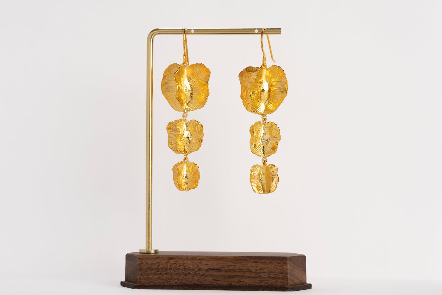 Limited Edition Collection - Large, Medium, Small Bushwillow Earring - Gold