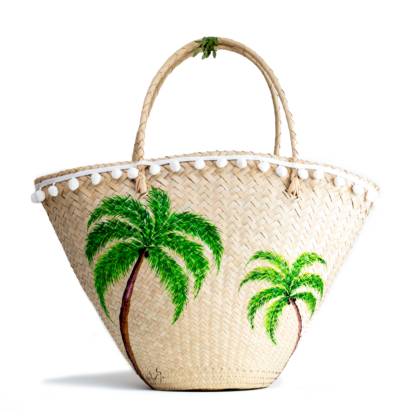 Palm Tree's Straw Bag