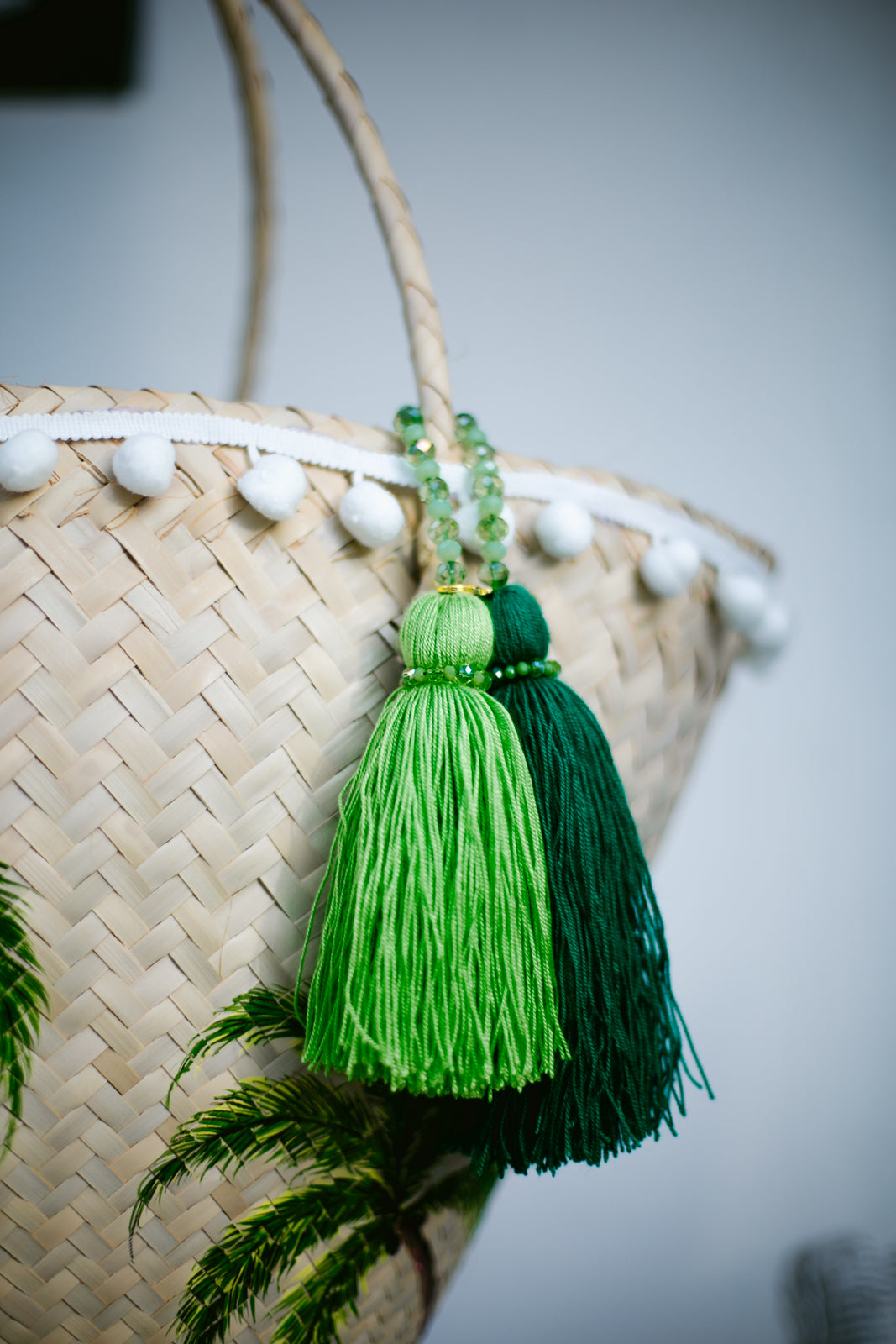 Palm Tree's Straw Bag